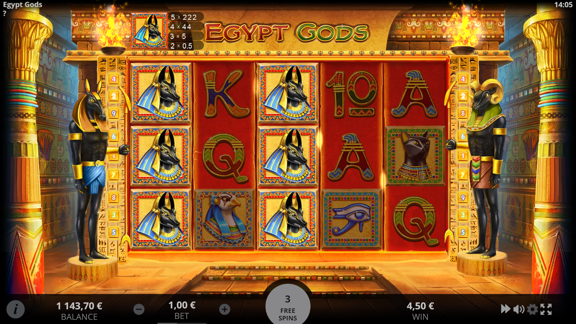 Egypt Gods, Evoplay, slots online, rodadas bônus, jackpots progressivos